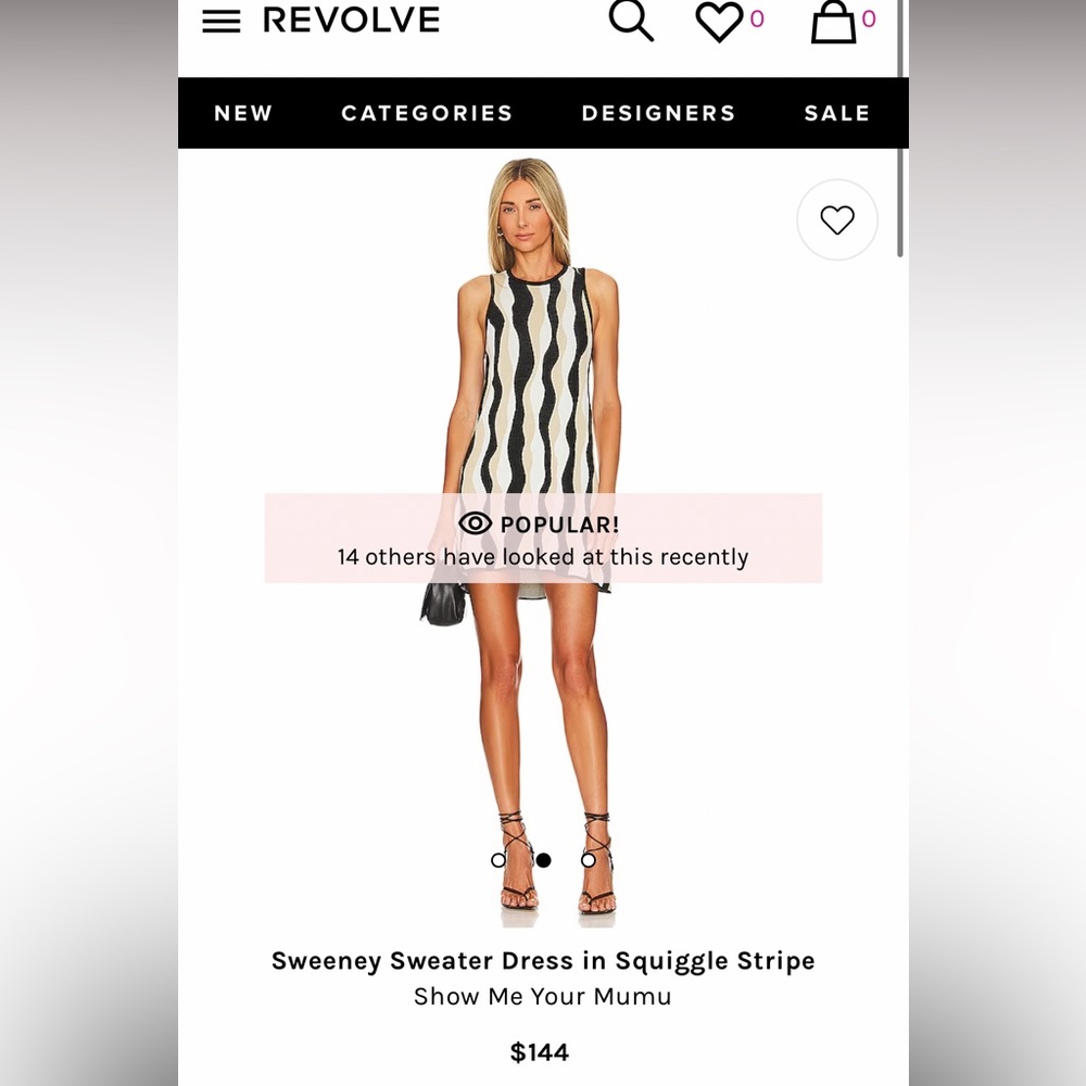 Show me your mumu sweeny sweater dress